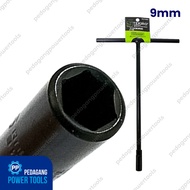 TEKIRO BLACK T-SOCKET WRENCH 9 MM - T-SOCKET WRENCH WR-TT0233