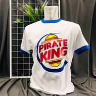 StrawGER KING Parody Burger Anime One Piece T-Shirt