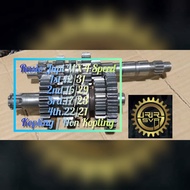 Racing Gear Ratio Jupiter MX 4 Speed 150cc Matic Road Race 201m gear size 1st.12/31; 2nd.16/29; 3rd.