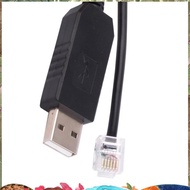 USB To Rj11 Rj12 6P4C Adapter Serial Control Cable EQMOD Cable for - Mount Pc Connect for Hand Contr