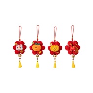 [tenlzsp0bc] New Year's plush hanging ornament, pendant for home, car, spring festival