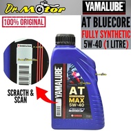 【Barang tempat】YAMALUBE AT Bluecore Blue Core Fully Synthetic Max 5W 40 Motor Oil Engine Minyak Enji