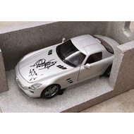 MERCEDES-BENZ Original Box MERCEDES BENZ SLS AMG 1/18 Ready Stock Physical Chinese Racing Car Schedu