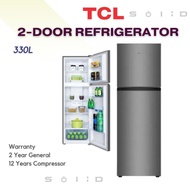 TCL 330L 2-Door Refrigerator, TRF-330WMY, Fridge peti sejuk