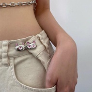 [Cute Little Monster Waist Tightening Handy Tool] Jeans Size Adjustment Button Waist to Small Clothe