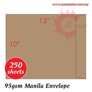 10" x 13" Manila Envelope | A4 Envelope | Brown Envelope | Kraft Envelope