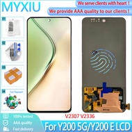 6.67" Original AMOLED For vivo Y200 5G V2307 LCD Display Digitizer Assembly For vivo Y200e 5G V2336 