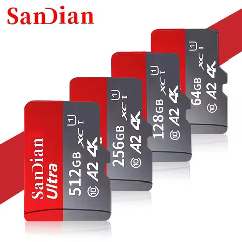 Original 128GB Micro TF/SD Card V30 Class10 256GB Flash Card 512GB Memory Card for Xiaomi Camera Pho