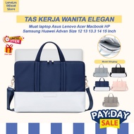 Women's Laptop Bag Leather Large Capacity Large Capacity tote crossbody Slingbag College Shoulder Ba