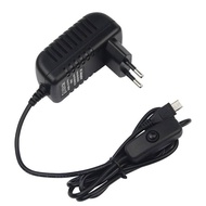 5V 3A Raspberry Pi 3B+ 3B Power Supply with Switch Button Power Adapter Micro USB Port for Pi Zero 2