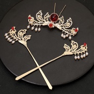 Hanfu Hair Accessories Antique Hanfu Headdress All-Match Hair Crown Hairpin Super Fairy Girl Hair Accessories