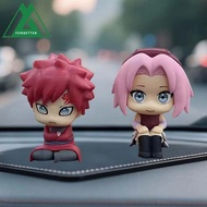 FORBETTER Anime Naruto Figure, Look Up Series Model Toy Sakura Haruno Figure, Car Decoration PVC Dol