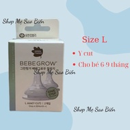 Núm ti bình sữa Green Finger Bebegrow Hàn Quốc chính hãng cho bé