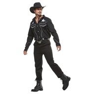 [Halloween Costume Adult Halloween Costume] Halloween Clothes Western Cowboy Shirt Costume Halloween