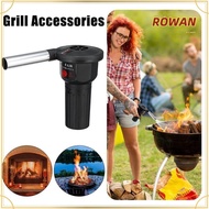 ROWANSG BBQ Blower BBQ Grill Accessories Portable Bellows Fire BBQ Fan