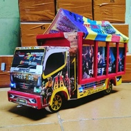 vn3 miniatur Truk Oleng jumbo kayu ukuran P43CM bisa request foto dan