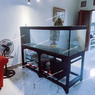 aquarium air laut 185x70x60 12mm set sump 125x50x40 5 chamber marine