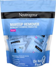 Neutrogena - Neutrogena Makeup Remover Wipes, 潔面卸妝巾 獨立包裝 (平行進口貨品)