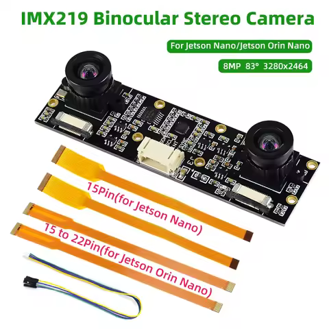 Jetson Nano Camera 8MP IMX219 Binocular Camera Stereo Vision Depth Vision Stereo Camera for Raspberr