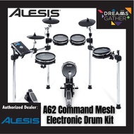 Alesis Command Mesh Kit 5-Piece Digital Drum Electronic Drum Kit with Drumstick, Kick Pedal and Adapter