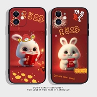 Huawei Y6 2017 Prime 2018 Pro 2019 Y6II Soft Phone Case Cover Silicone Casing Happy Rabbit