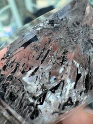 黑流沙水膽水晶