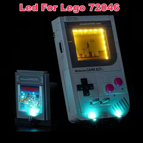 LED Light For LEGO Gameboy Game Boy 72046 Building Blocks (Not Include Block Model)