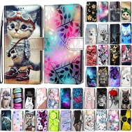 wholesale Fashion Leather Flip Phone Case For Huawei Y5 Y6 Y7 2018 2019 Prime Personalized Painted W