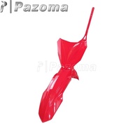 Motocross Dirt Bike Enduro Plastic Front Fender Number Plate Fairing Cover For Honda Crf 450 250 450