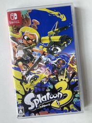 Nintendo Switch Splatoon 3 遊戲 （有盒）