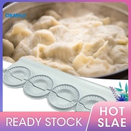 [okmnji]☆Dumpling Maker Anti-deformed Quick Release Plastic Potato Cheese Ravioli Mold for Canteen