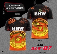 Personalized Customization Unisex 3d Tshirt Bhw Barangay Health Worker 18 Name customization Collect