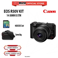 Canon EOS R50V Kit (14-30mm IS STM) Canon Malaysia