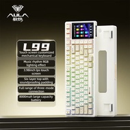 Aula New L99 Wireless Three Mode Mechanical Keyboard Customization with Intelligent Display Screen C