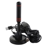 HDTV Indoor Outdoor Antenna 5 Meter With Double Booster DVB T2 MYTV Digital Tv Antenna T2