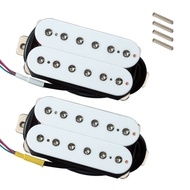 Phrilam สูง Alnico 5 ปรับเสาหกเหลี่ยม Humbucker คอ/50 มม./52 มม.Pickups Set7.6/16.5K สําหรับกีตาร์ไฟ