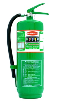 ถังดับเพลิงชนิด GREEN WORLD 2000 (NON CFC) Low Pressure Water Mist ขนาด 15 ปอนด์ (ดับไฟได้ทุกประเภท 