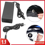 Sunniiee 42V 2A Battery Charger Power Supply 3-Prong Cable for 2 Wheel Hoverboar, Electric Scooter ,