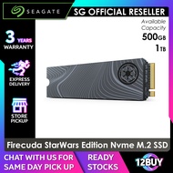 Seagate Hp Beskar NVMe SSD Ingot Drive FireCuda StarWars Special Edition 500GB/1TB SSD M.2 2280 12BUY.MEMORY