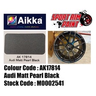 AIKKA AK17814 AUDI MATT PEARL BLACK * 2K SPORT RIM PAINT / CAT SPORT RIM 2K