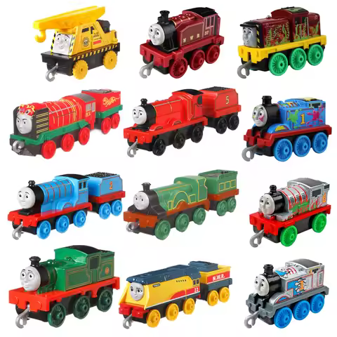 Genuine Thomas and Friends Track Master Alloy Metal Diecast Train Models James Salty Harlod Cute Chi