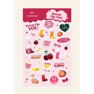 [NOT FOR SALE] The Body Shop Sticker Pack (Sweet On You) l | The Body Shop Pek Pelekat (Sweet On You