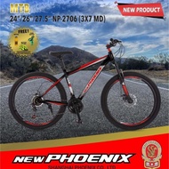 Sepeda Gunung New Phoenix 2706 27,5 Inch Sepeda Gunung Phoenix Terbaru