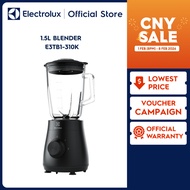 Electrolux E3TB1-310K 1.5L Glass Blender 500W BPA-Free 2 Speeds Sharp Truflow Blades & Grinder 2 Yea