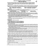 T&C Anniversary Contest