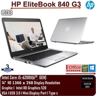 HP EliteBook 840 G3 - 14" - Core i5 6200U - 16 GB RAM DDR4 - 256 GB SSD