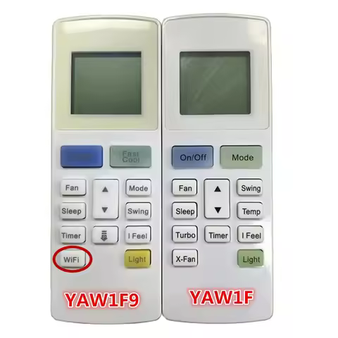 New YAW1F YAW1F9 For GREE Montana Air Conditioner AC Remote Control YAW1F1 GWH24ACD-K3NNA1A