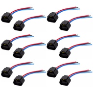 2/12 Pieces Harness Head Light Bulb Plug Repair Socket Wire Pigtail Lighting H13 9008 H13L
