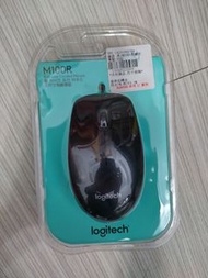 Logitech羅技 M100r USB有線滑鼠  (黑色)