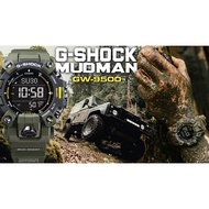 [Official Marco] GSHOCK GW-9500-3D Master of G- Land MUDMAN Triple Sensor Green Digital Men Watch GW